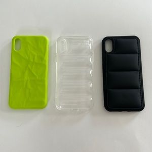 iPhone X/XS cases brand new!